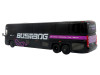 MCI D4520 Commuter Coach Bus "Bustang - Colorado Department of Transportation" Black "The Bus & Motorcoach Collection" Limited Edition to 504 pieces Worldwide 1/87 (HO) Scale Diecast Model by Iconic Replicas