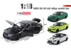 BMW M3 CS LCI Black Metallic with Matt Black Top 1/18 Diecast Model Car by Heimanba