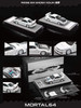 1/64 Mortal Nissan Silvia S14 Kouki (White with Black Hood) Diecast Car Model
