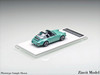 1/64 Zincit Model Porsche 911 964 Singer (Tiffany Blue) Diecast Car Model
