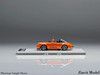1/64 Zincit Model Porsche 911 964 Singer (Orange) Diecast Car Model