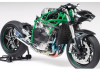 Model Kit Kawasaki Ninja H2R Motorcycle 1/12 Scale Model by Tamiya