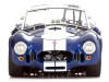 Shelby Cobra 427 S/C Blue with White Stripes and Race Graphics 1/18 Diecast Model Car by Kyosho