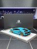 1/64 Rotating Wheel RW Lamborghini Rowen Aventador S (Blue) Diecast Car Model