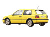 1994 Volkswagen Golf GTI Color Concept Yellow 1/18 Diecast Model Car by Norev
