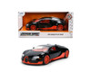 1/24 Jada 2011 Bugatti Veyron (Black & Orange) Diecast Car Model
