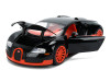 1/24 Jada 2011 Bugatti Veyron (Black & Orange) Diecast Car Model