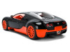 1/24 Jada 2011 Bugatti Veyron (Black & Orange) Diecast Car Model
