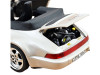 1992 Porsche 911 Carrera 2 Turbo Look Cabriolet Zermatt Silver Metallic 1/18 Diecast Model Car by Norev