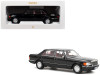 1991 Mercedes-Benz 560 SEL Type W126 Black with Red Interior 1/18 Diecast Model Car by Norev