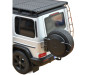 2024 Mercedes-Benz G-Class Professional Iridium Silver Metallic with Black Top and Roof Rack 1/18 Diecast Model Car by Norev