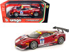 Ferrari 488 Challenge #11 Candy Red with White Stripes "Ferrari Racing" 1/24 Diecast Model Car by Bburago