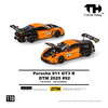 1/64 Trends Hobby 2025 Porsche 911 GT3 R DTM #92 (Orange & Black) Diecast Car Model