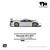 1/64 Trends Hobby 1998 Porsche 911 GT1 (Silver) Diecast Car Model