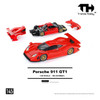 1/64 Trends Hobby 1998 Porsche 911 GT1 (Red) Diecast Car Model