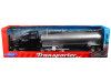 1/32 Welly Freightliner Cascadia Tanker (Black with Plain Silver) Tanker Diecast Car Model