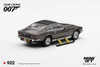 1/64 Mini GT Aston Martin V8 Vantage James Bond 007 "The Living Daylights" Weapons On (Grey) Diecast Car Model