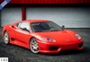 1/43 BBR Ferrari 360 Challenge Stradale (Rosso Corsa Red) Car Model