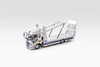 1/64 Shadow Pro Mitsubishi Fuso Fighter MK2 Double Level Trailer Truck Martini Diecast Model