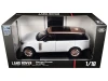 2022 Land Rover Range Rover SV White Metallic with Rose Gold Top and Moonroof 1/18 Diecast Model Car by Heimanba