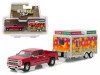 2015 Chevrolet Silverado & State Fair Concession Trailer Hitch & Tow Series 7 1/64 Diecast Car Model by Greenlight