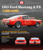1/18 ACME 1965 Ford Mustang A/FX Larsen Ford Long Gone (Red) Diecast Car Model