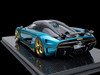 1/18 Frontiart Koenigsegg Regera Turquoise 7185 Blue Car Model Limited