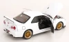 1/12 KK-Scale 2001 Nissan Skyline GT-R (R34) V-Spec II BBS Rims (White) Diecast Car Model