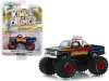 1987 Chevrolet K-20 Silverado Monster Truck "Excaliber" Black with Red Top "Kings of Crunch" Series 5 1/64 Diecast Model Car by Greenlight