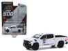 2019 Chevrolet Silverado 1500 Trail Boss Pickup Truck White "103rd Running of the Indianapolis 500 Official Truck" "Hobby Exclusive" 1/64 Diecast Model Car by Greenlight