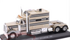 1/43 Hachette 1985 Peterbilt 379 Custom Truck (Beige & Grey) Diecast Model