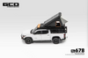 1/64 GCD Toyota Tundra Modified (White) Diecast Car Model with Accessories