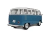 1/12 OTTO 1962 Volkswagen VW T1 (Typ 2) Samba Bus (Blue & White) Car Model