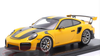 1/18 Spark Porsche 911 (991) GT2 RS Weissach Package (Signal Yellow) Car Model Limited