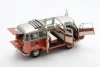 1/18 Schuco 1962 Volkswagen VW T1 Samba Bus (Orange & Silver Grey) Diecast Car Model