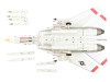 Grumman F-14A Tomcat Fighter Aircraft "VFA-124 Gunfighters" (1978) United States Navy "Air Power Series" 1/72 Diecast Model by Hobby Master