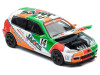 Honda Civic EG6 RHD (Right Hand Drive) #14 JACCS "Japanese Touring Car Championship" (1993) 1/64 Diecast Model Car by BM Creations