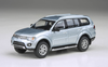 1/64 Paragon 2014 Mitsubishi Pajero Sport (Cool Silver Metallic) Diecast Car Model