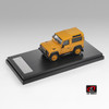 1/64 LCD Land Rover Defender V8 (Yellow) Diecast Car Model