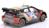 1/18 Ixo 2025 Hyundai i20 N Rally1 #8 2nd Safari Rallye Hyundai Shell Mobis WRT Ott Tänak, Martin Järveoja Diecast Car Model