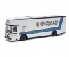 1/18 Schuco Mercedes-Benz O 317 Racing Transporter Porsche Martini Racing Diecast Model