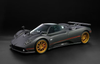 1/18 Almost Real 2005 Pagani Zonda F (Matte Carbon Black) Diecast Car Model
