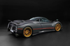 1/18 Almost Real 2005 Pagani Zonda F (Matte Carbon Black) Diecast Car Model