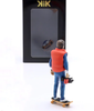 1/18 KK-Scale Marty Figure with Skateboard Film Trilogy "Back to the Future"