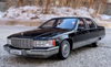 1/18 Dealer Edition 1992-1994 Cadillac Fleetwood (Black with Black Interior) Diecast Car Model