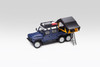 1/64 Shadow Pro Land Rover Defender 6x6 (Blue) with Accessories Diecast Car Model