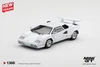 1/64 Mini GT Lamborghini Countach LP500S (White) Diecast Car Model