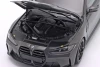 1/18 Minichamps 2024 BMW M3 Touring G81 (Dravit Grey Metallic with Black Wheels & Black Interior) Diecast Car Model