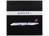 Airbus A220-300 Commercial Aircraft "Delta Air Lines" (N306DU) White with Red and Blue Tail "Gemini 200" Series 1/200 Diecast Model Airplane by GeminiJets