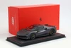 1/18 BBR Ferrari 296 Speciale (Grigio Silverstone Matte Grey with Carbon Fiber Wheels) Car Model Limited 12 Pieces